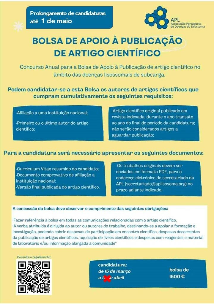 Investigação - APL - Associação Portuguesa de Doenças do Lisossoma